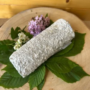 Grande bûche ou bûchette cendrée