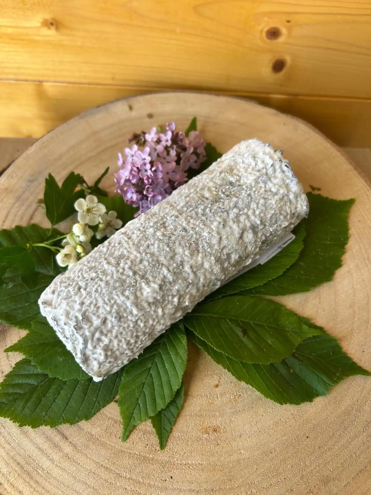 Grande bûche ou bûchette cendrée